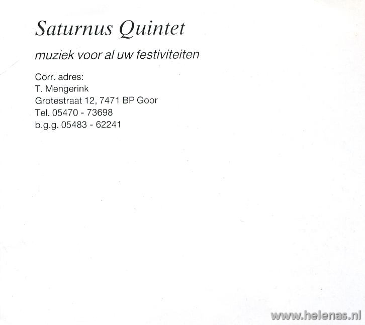 Saturnus Quintett 1b