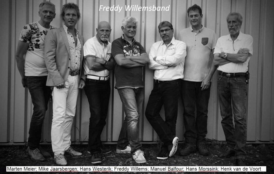 Freddy Willemsband met namen