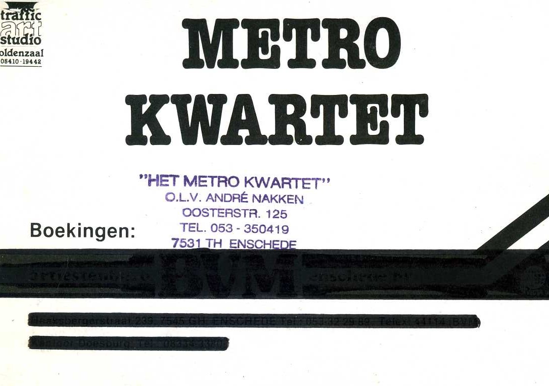 Metro Kwartet 1b